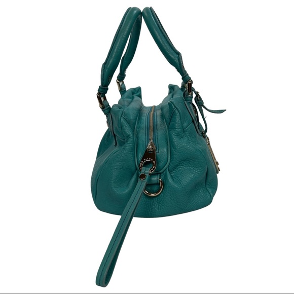 MARC BY MARC JACOBS CLASSIC Q GROOVEE LEATHER, Turquoise blue bag - Picture 5 of 16